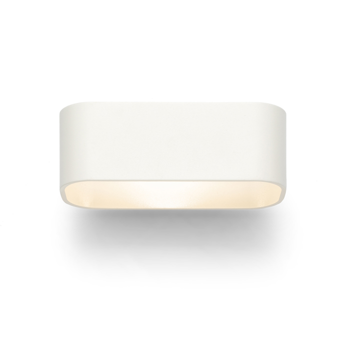 Corp de iluminat cu diode de perete din aluminiu vopsit, REEM alb 230V LED 4.5W 3000K