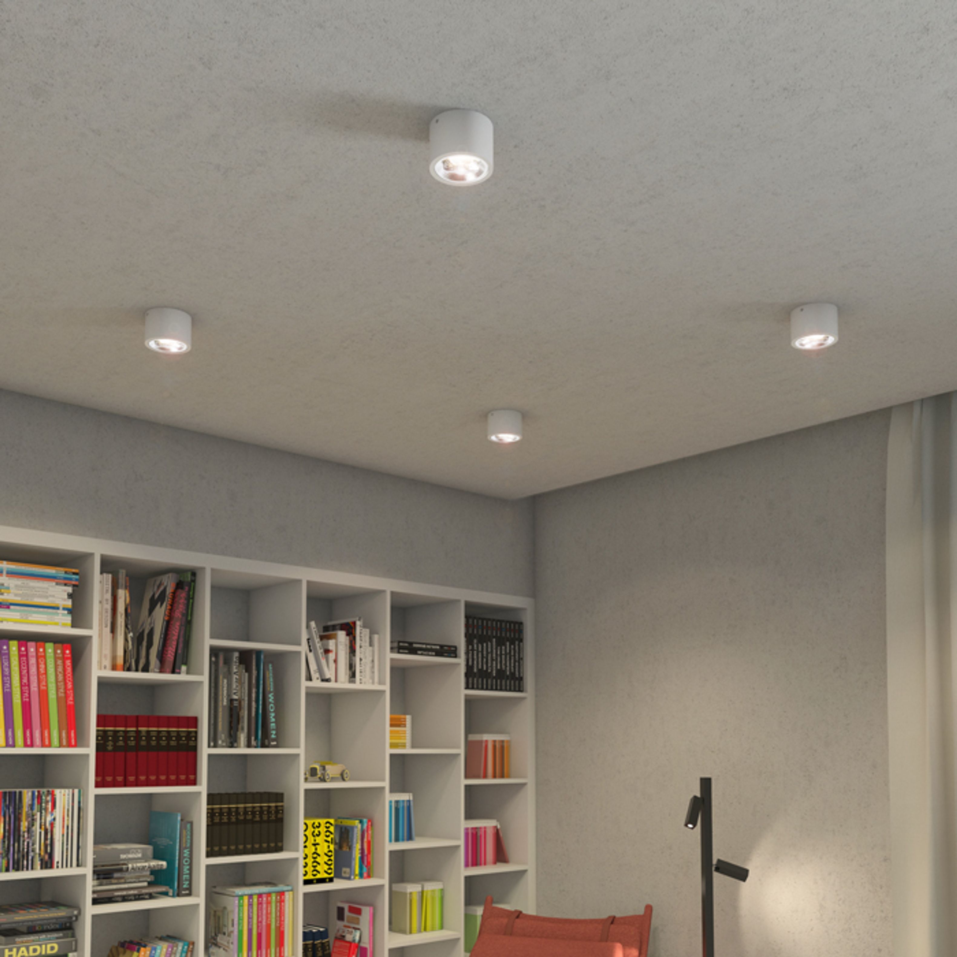 Corp de iluminat cu LED fără posibilitatea de înclinare, KELLY LED DIMM de tavan alb 230V 15W 45° 3000K