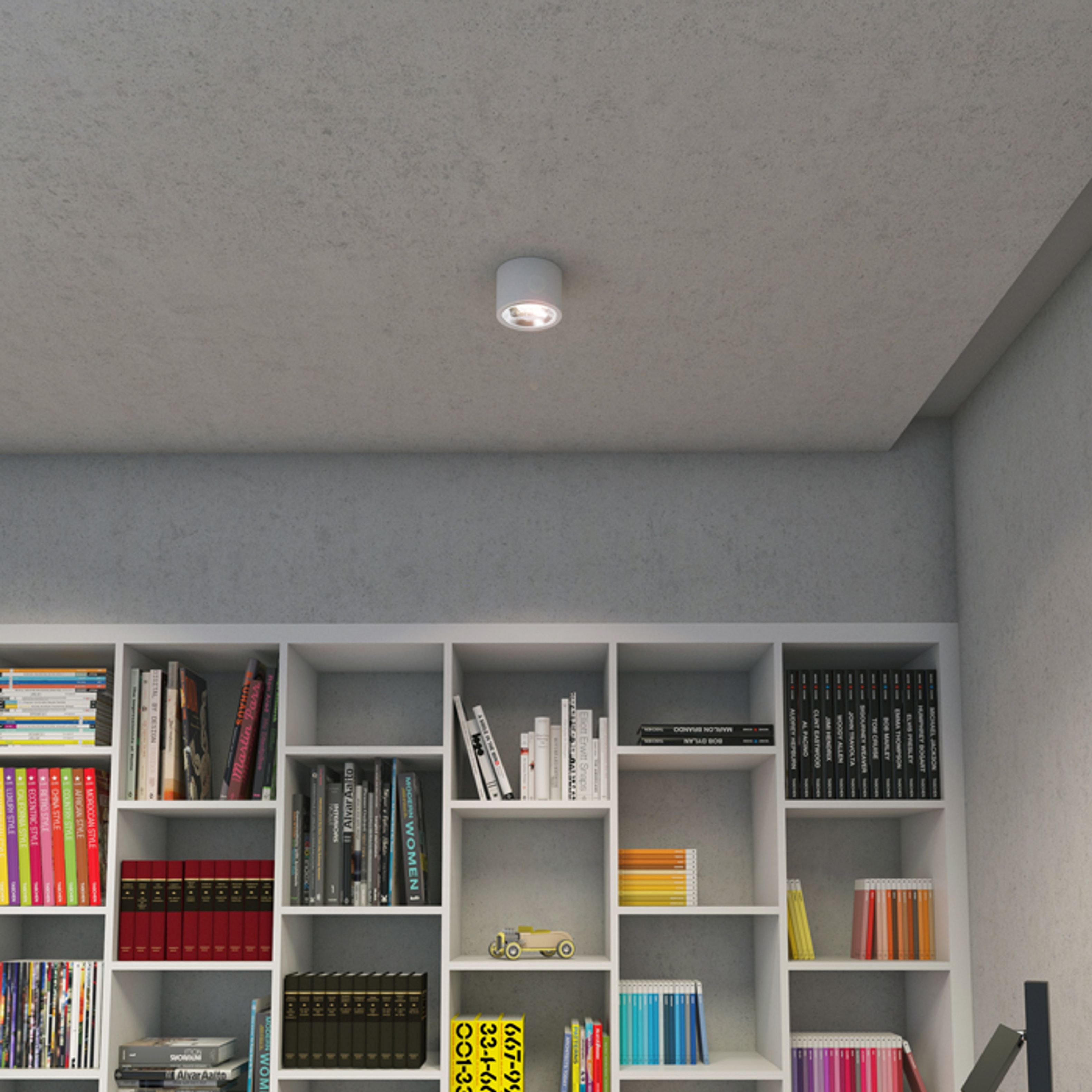 Corp de iluminat cu LED fără posibilitatea de înclinare, KELLY LED DIMM de tavan alb 230V 15W 45° 3000K
