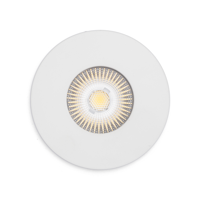 Corp de iluminat cu LED încastrat din aluminiu potrivit pentru medii umede în mai multe variante de, WATERBOY R alb mat 230V 10W 40° IP65 3000K