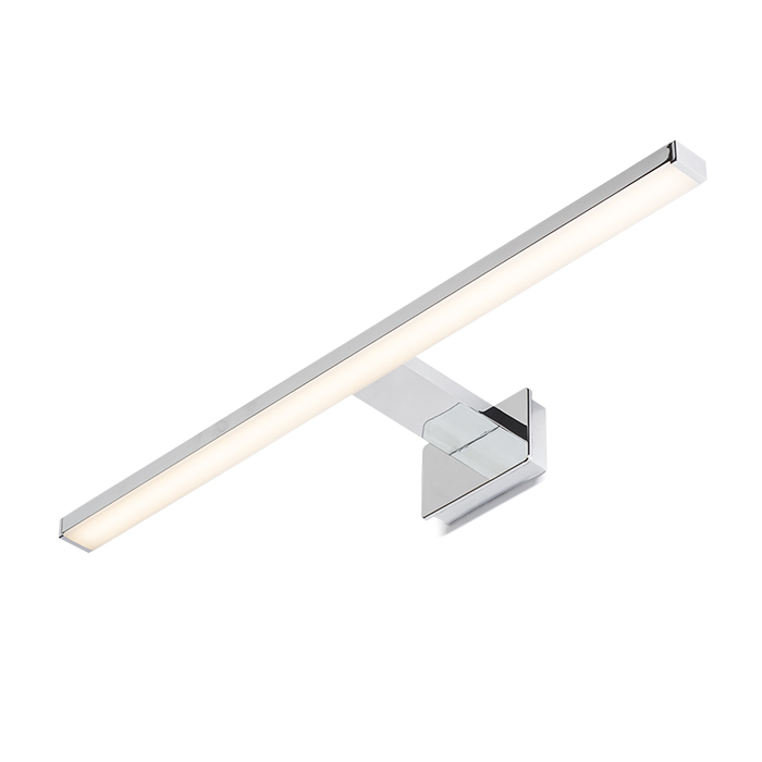 Corp de iluminat de baie de perete cu tehnologie LED, PALEA 500 crom 230V 7W IP44 3000K