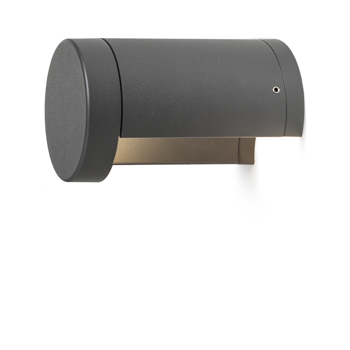 Corp de iluminat exterior doar pentru montare pe perete, SONET de antracit 230V LED 7W IP54 3000K