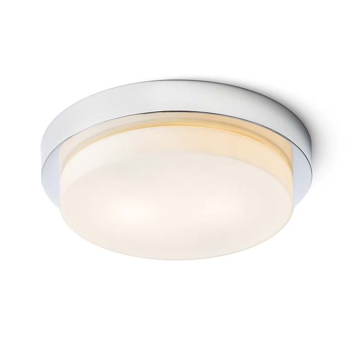 Corp de iluminat de tavan montat pe suprafață adecvat pentru medii umede, GORRA de crom 230V LED E14 2x6W IP44