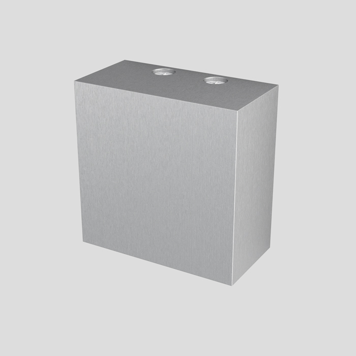 Corp de iluminat din aluminiu masiv pentru montare pe suprafață cu un fascicul, TICO I de perete 230V LED 3W 3000K