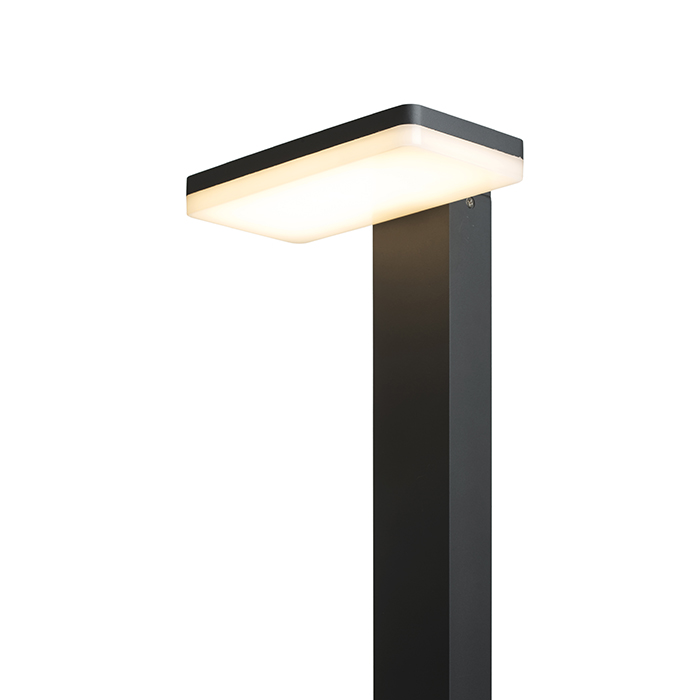 Corp de iluminat exterior cu suport LED cu iluminare în jos din aluminiu turnat sub presiune, cu, RINA standuri antracit 230V 12W IP44 3000K