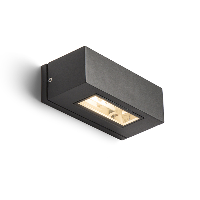 Corp de iluminat exterior de perete SUS / JOS, WOOP antracit 230V R7s 78mm 12W IP54