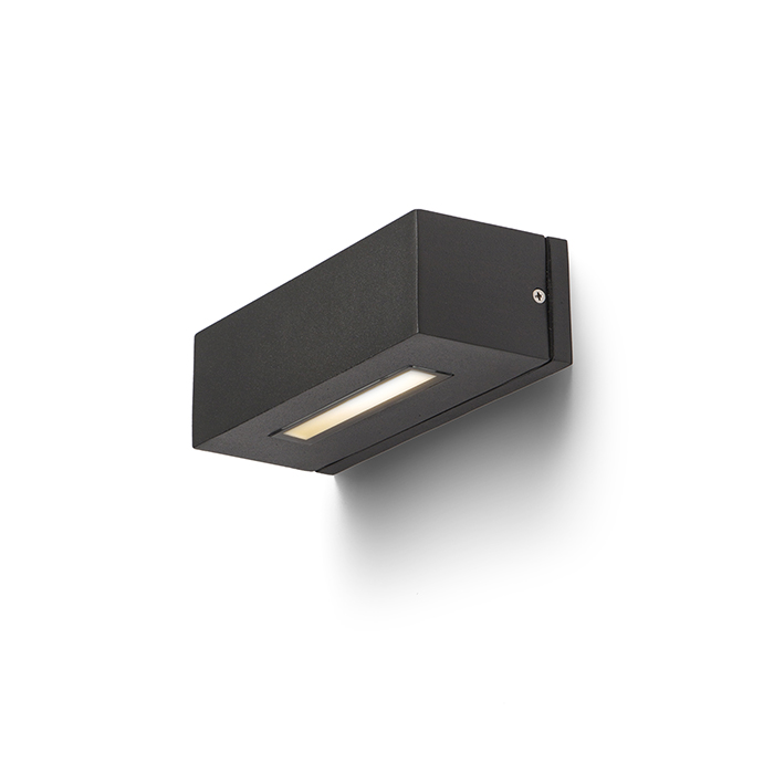 Corp de iluminat exterior de perete SUS / JOS, WOOP antracit 230V R7s 78mm 12W IP54