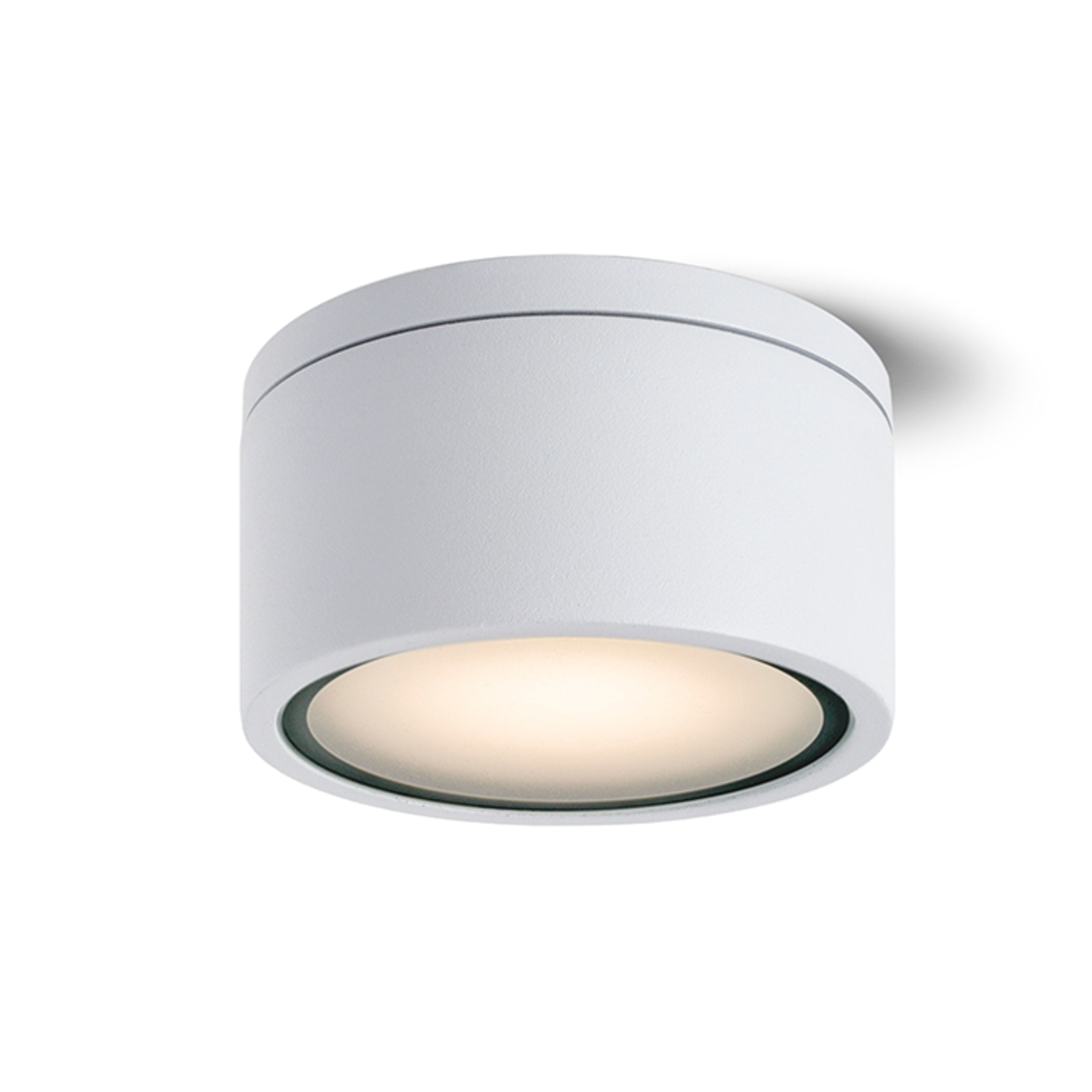 Corp de iluminat exterior de tavan sau perete pentru utilizarea economică sursei de lumină GX53, MERIDO de alb 230V 11W IP54