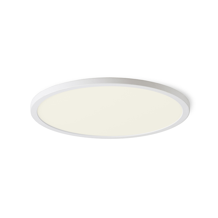 Corp de iluminat foarte subțire încastrat circular pentru LED-uri de înaltă luminozitate, HUE R 22 alb 230V LED 24W 3000K