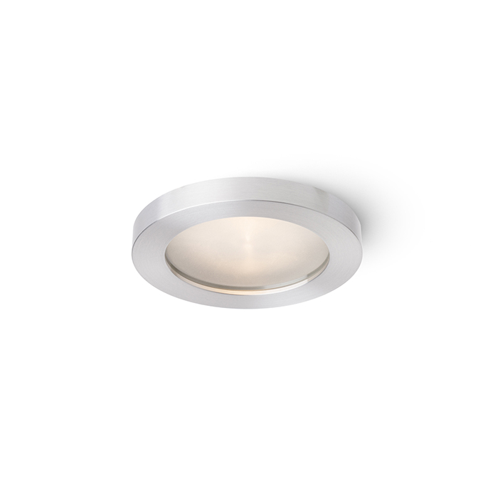Corp de iluminat încastrat pentru montare în tavane din gips-carton, pentru lampă de bază GU10, MAJESTIC aluminiu 230V 35W IP44