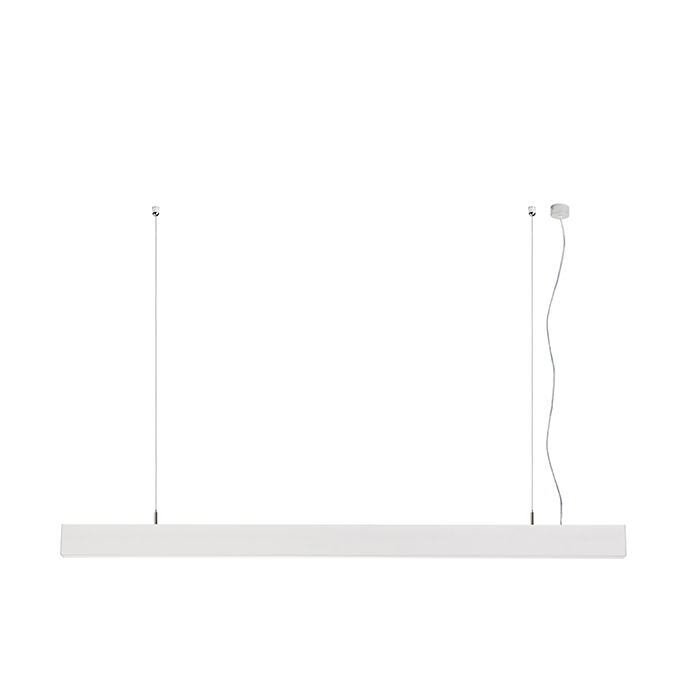 Corp de iluminat LED liniar agăţat, PESANTE 35 suspendat aluminiu anodizat 230V 40W 3000K