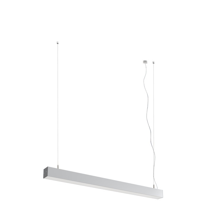 Corp de iluminat LED liniar agăţat, PESANTE 75 suspendat aluminiu anodizat 230V 40W 3000K