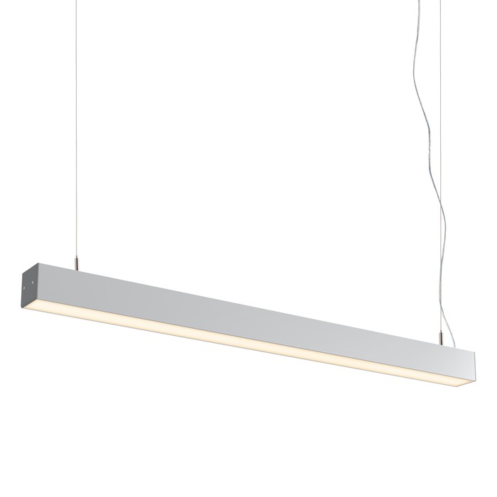 Corp de iluminat LED liniar agăţat, PESANTE 75 suspendat aluminiu anodizat 230V 40W 3000K