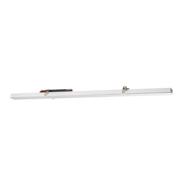 Corp de iluminat LED liniar încastrat pentru montarea la tavan de gips-carton, PESANTE 90 alb 230V 40W 3000K