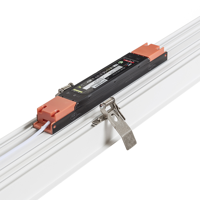 Corp de iluminat LED liniar încastrat pentru montarea la tavan de gips-carton, PESANTE 90 alb 230V 40W 3000K