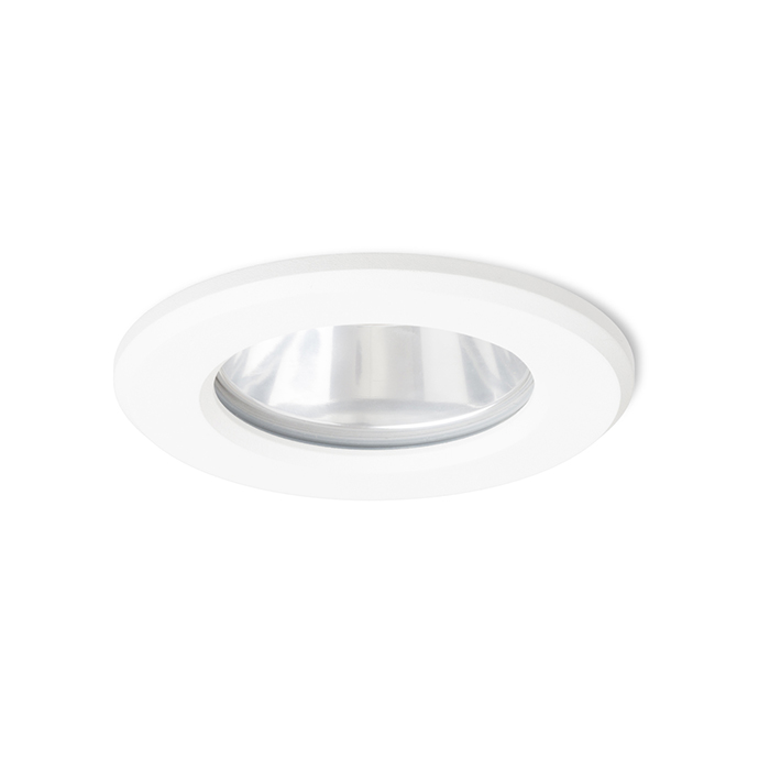 Corp de iluminat LED solid pentru instalare încastrată în tavane exterioare, NAVY alb 230V 15W 36° IP65 2700K