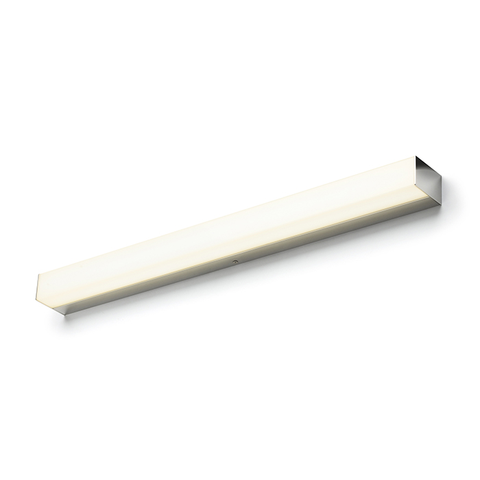 Corp de iluminat linear LED pentru baie, LEVIA 60 de perete crom 230V 12W 120° IP44 3000K