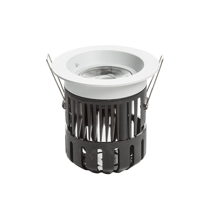 Corp de iluminat metalic încastrat, potrivit pentru medii umede, cu posibilitatea acoperirii, RINO încastrat fără capac 230V LED 10W 36° IP65 3000K