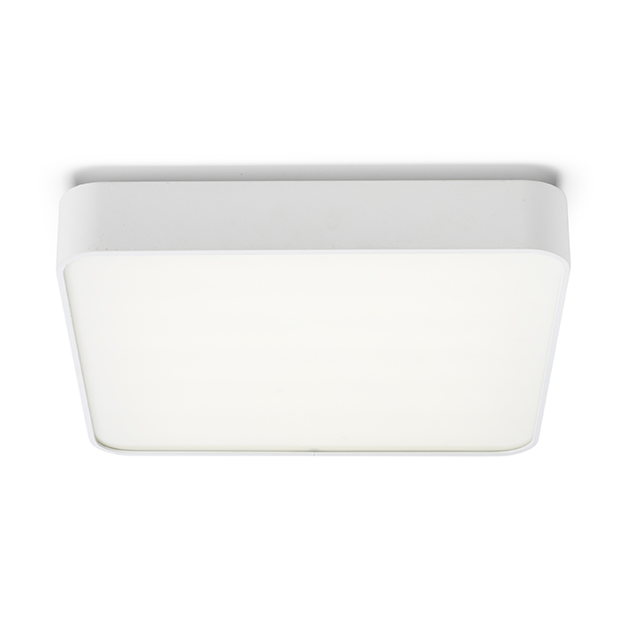Corp de iluminat pătrat de tavan LED diode cu cadru din aluminiu, MENSA SQ 48 alb 230V 56W 3000K