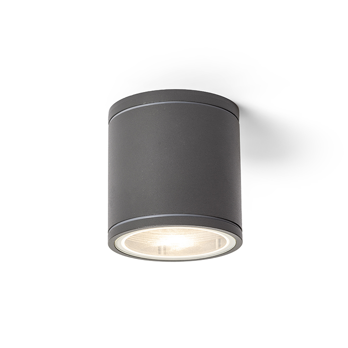 Corp de iluminat pentru exterior de tavan cu bec reflector GU10, LIZZI de antracit 230V LED 8W IP54