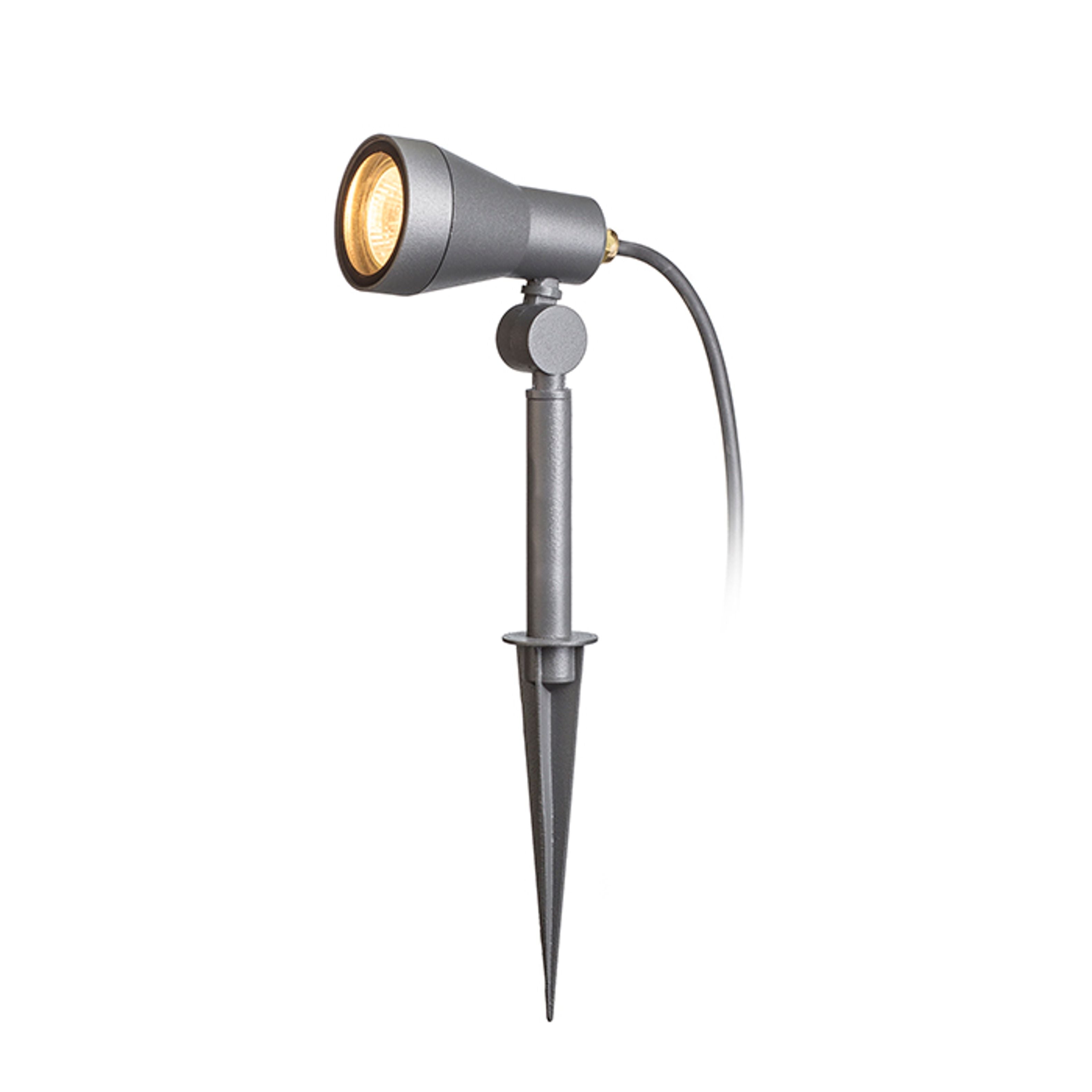 Corp de iluminat reflector exterior, DIREZZA cu vârf antracit 230V GU10 35W IP54