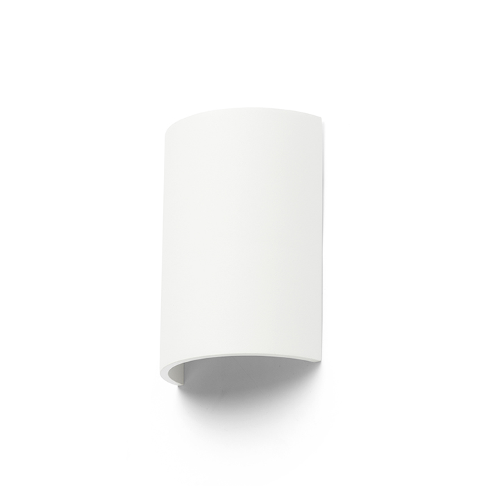 Corp de iluminat semirotund LED de perete cu iluminare SUS / JOS, DAFFY alb 230V 6W 3000K