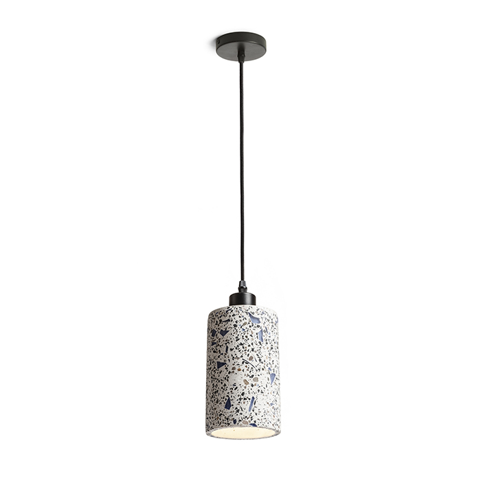 Corp de iluminat cilindric agăţat cu fasung E27, CAMINO suspendat terasă decor 230V LED 15W