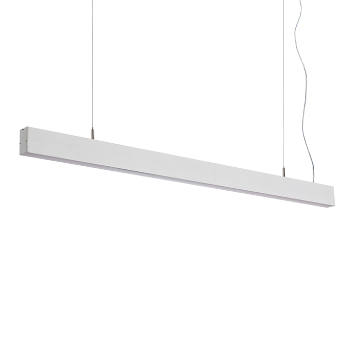 Corp de iluminat LED liniar agăţat, PESANTE 35 suspendat aluminiu anodizat 230V 40W 3000K