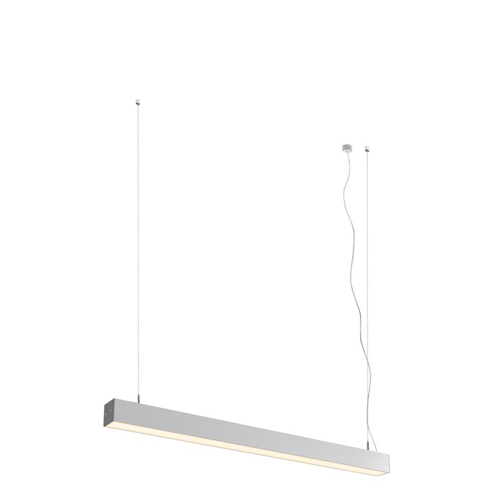 Corp de iluminat LED liniar agăţat, PESANTE 75 suspendat aluminiu anodizat 230V 40W 3000K
