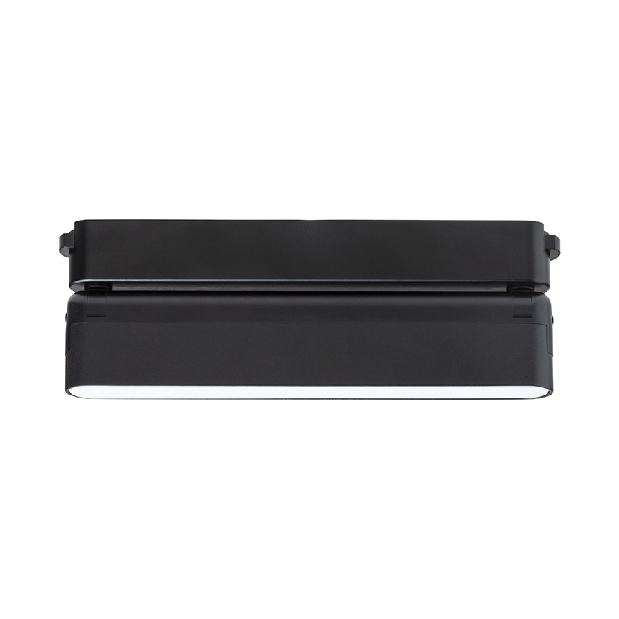 Lumina LED reglabila liniara pentru utilizare in sistemele VEGA 24V sau WAVE 24V, OXONIA 22 cu functie de inclinare sistemul VEGA/WAVE negru 24= 12W 110° 3000K 4000K 5700K