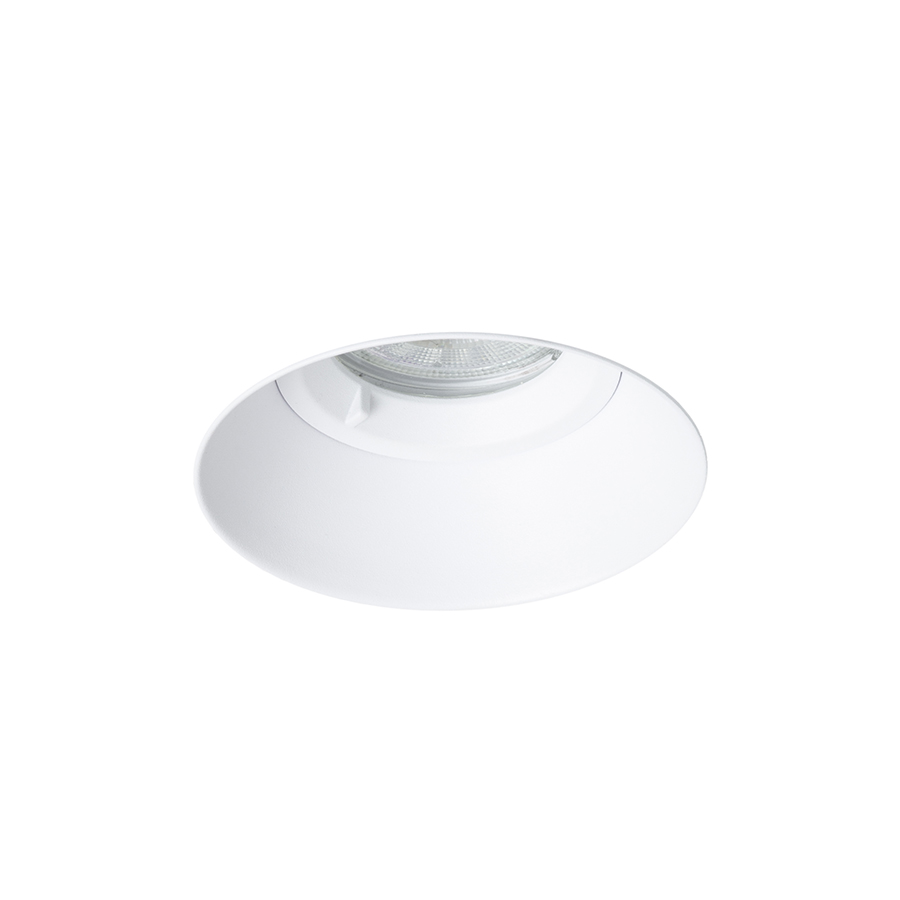 Downlight incastrat fără cadru, potrivit pentru medii umede, IPSO R IP65 încastrat negru 230V LED GU10 9W