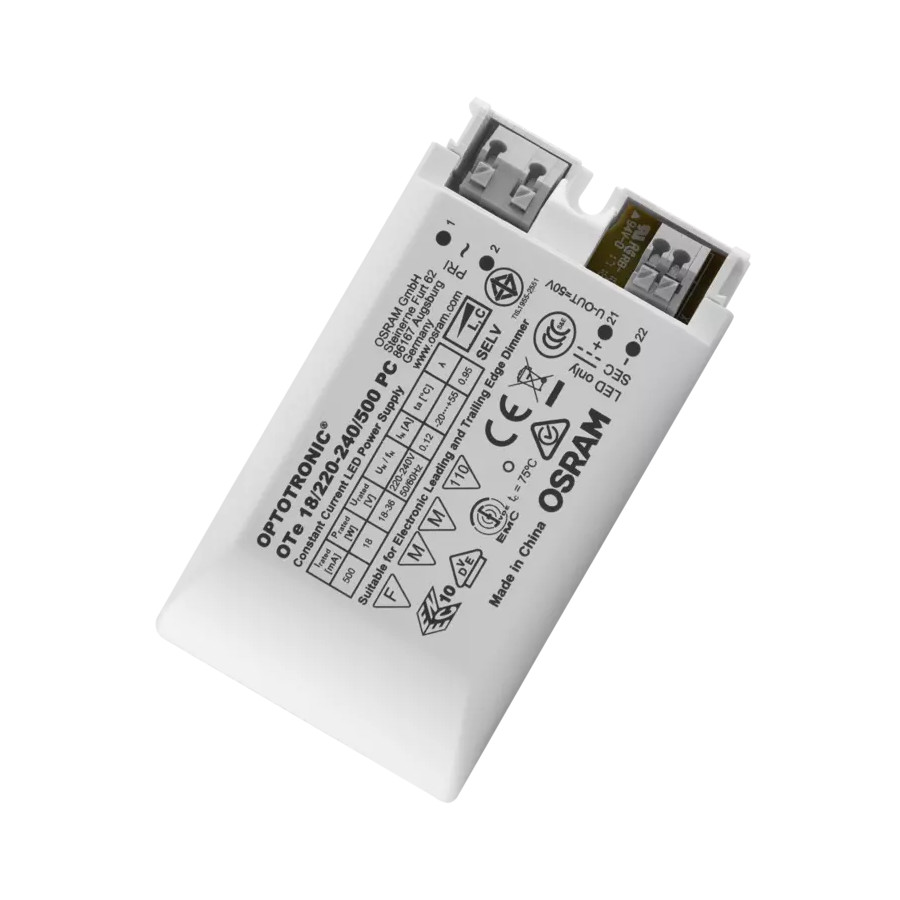 LED driver 500mA 9-18W cu întunecare TRIAC, DRIVER LED 9-18W DIMM 500mA max. 18W
