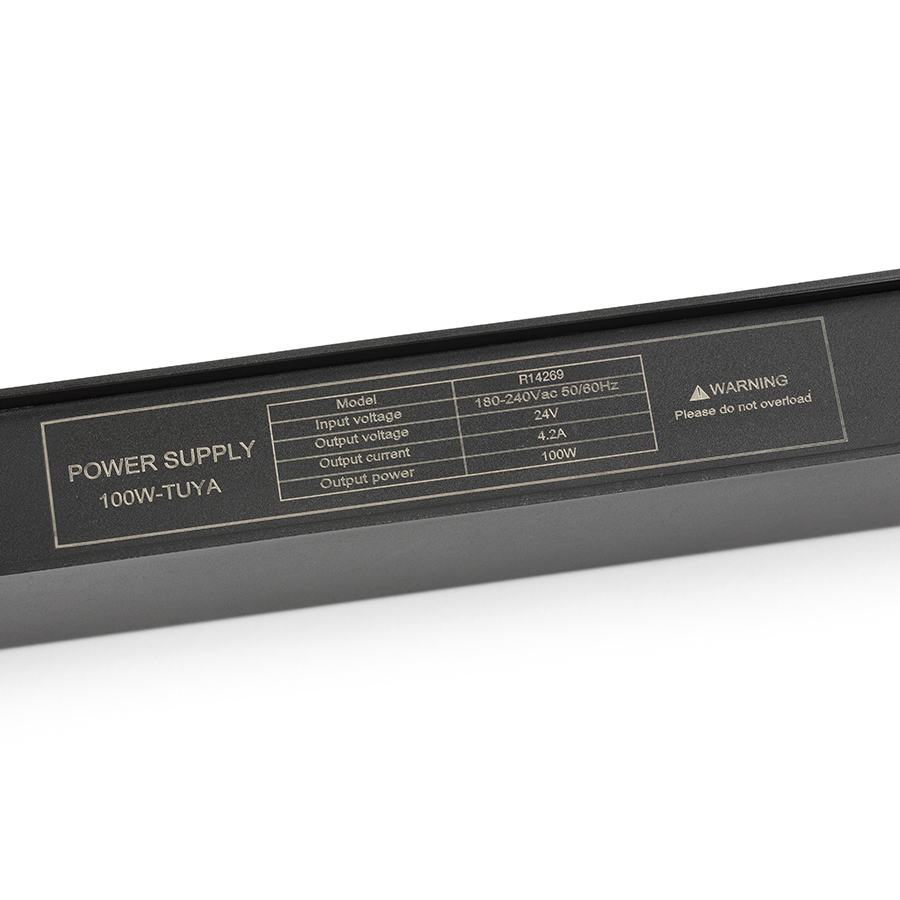 Driver reglabil pentru sistemele VEGA 24V sau WAVE 24V, VEGA TUYA DIMM negru 230V/24= 100W
