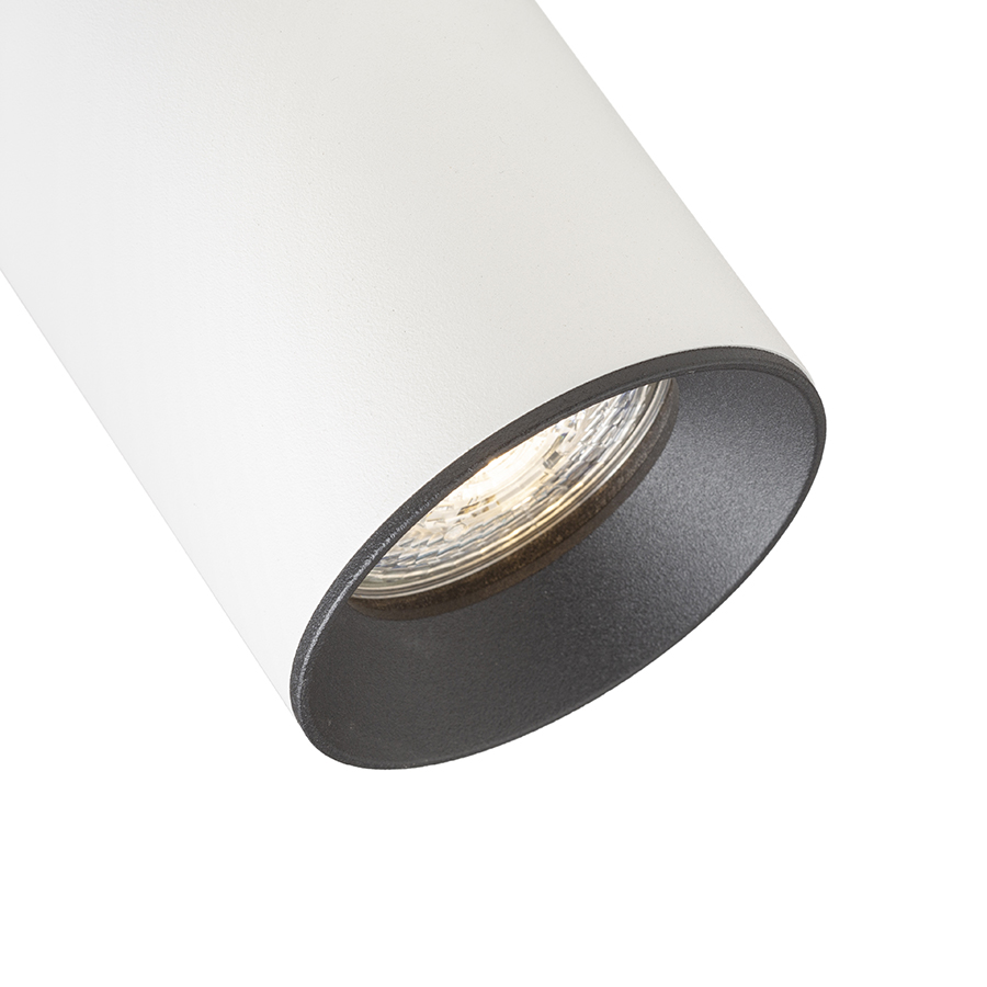 Abajur interior decorativ din metal in diverse culori pentru lumina DARIO, DARIO inel decorative negru
