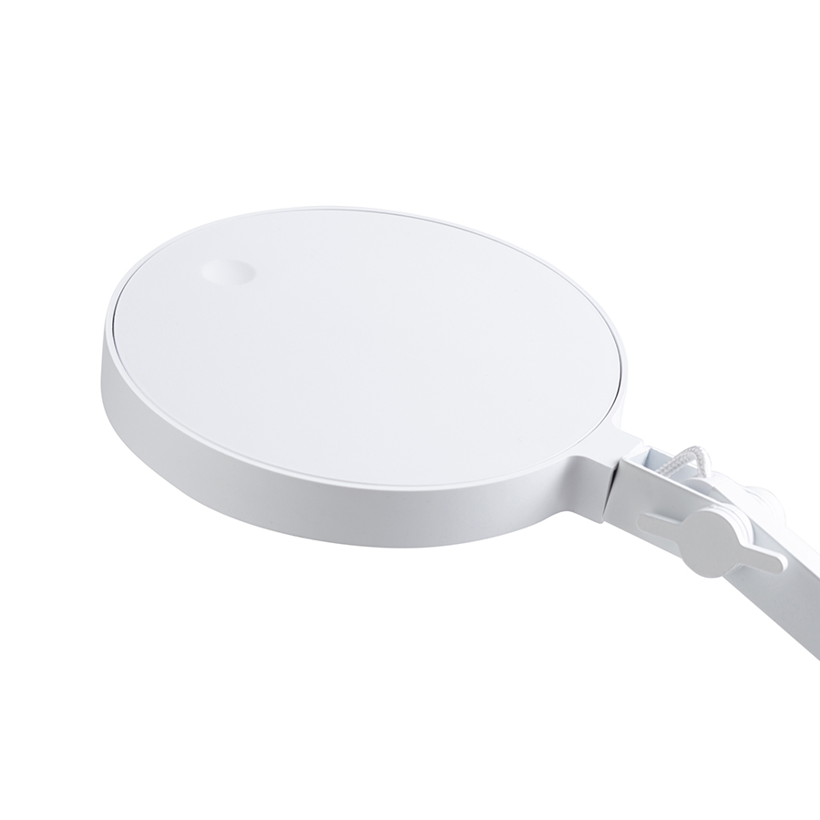 Lampa LED de birou cu doua brate, cu un intrerupator de intensitate situat in partea de sus a, EMA DIMM de masă alb 230V 10W 100° 3000K