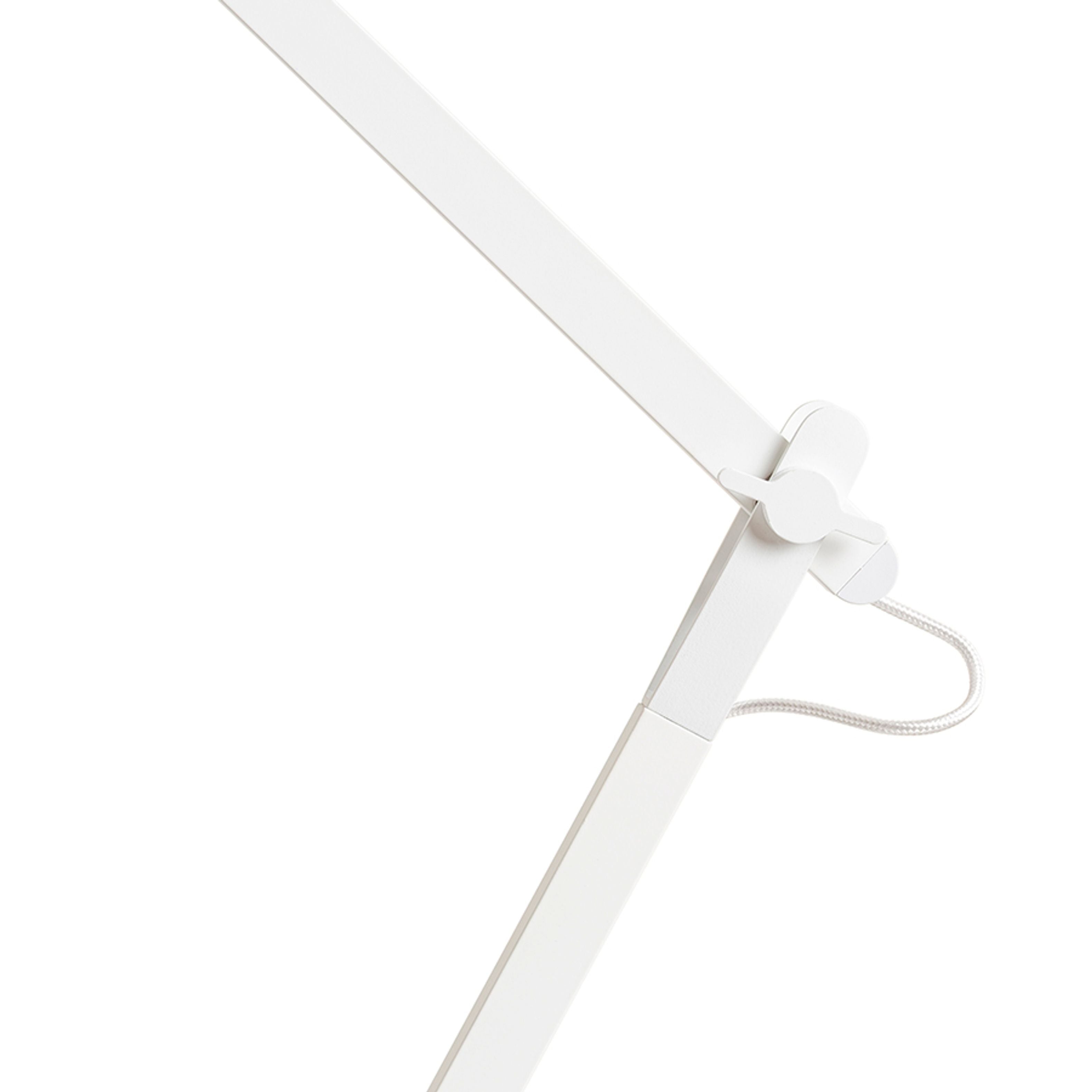 Lampa LED de birou cu doua brate, cu un intrerupator de intensitate situat in partea de sus a, EMA DIMM de masă alb 230V 10W 100° 3000K