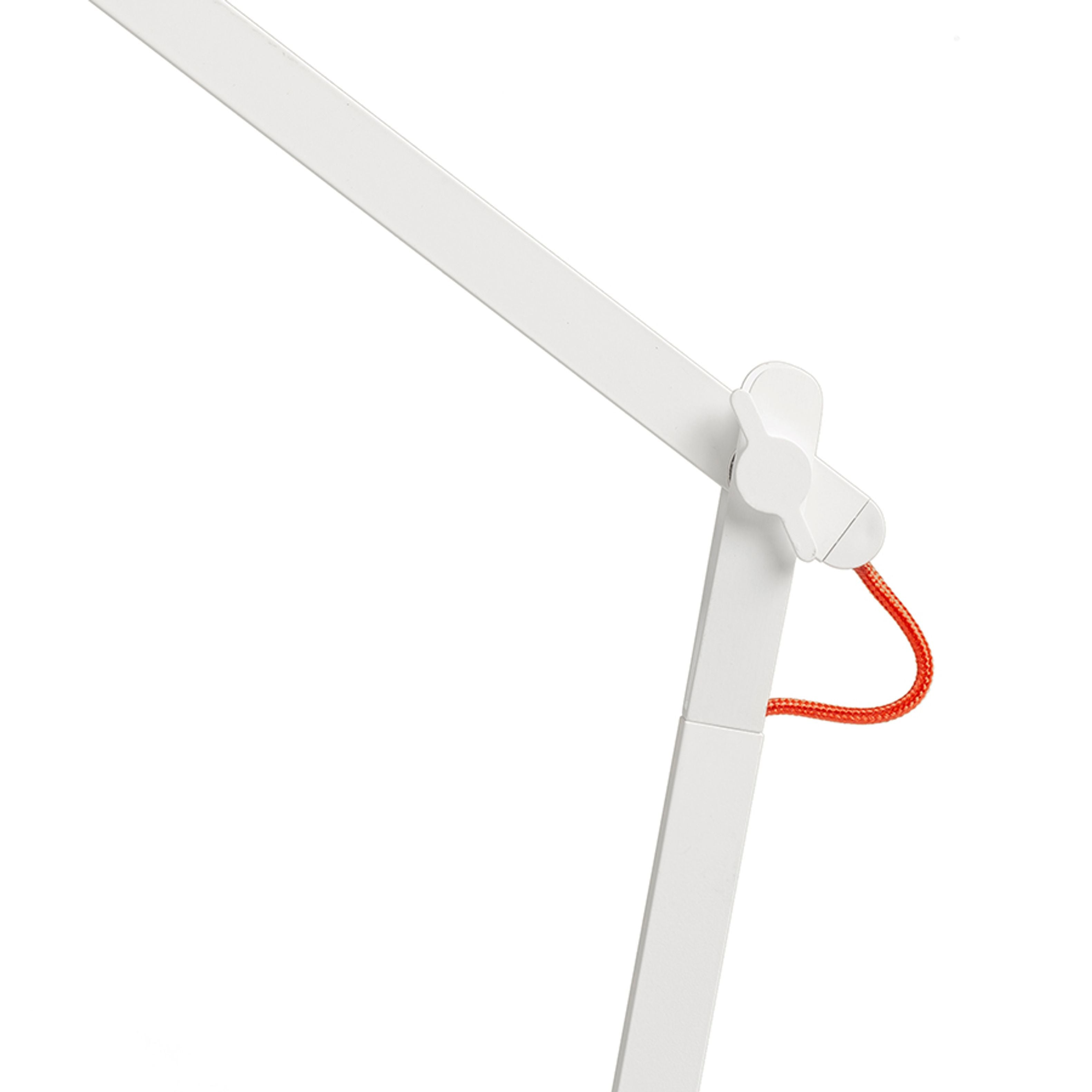 Lampa LED de birou cu doua brațe, cu un intrerupător de intensitate situat in partea de sus a, NORMA DIMM de masă alb/roşu 230V 10W 100° 3000K 4000K 6500K
