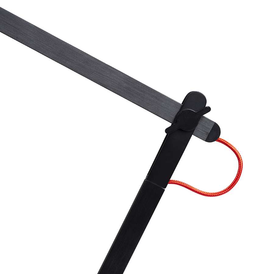 Lampa LED de birou cu doua brațe, cu un intrerupător de intensitate situat in partea de sus a, NORMA DIMM de masă alb/roşu 230V 10W 100° 3000K 4000K 6500K