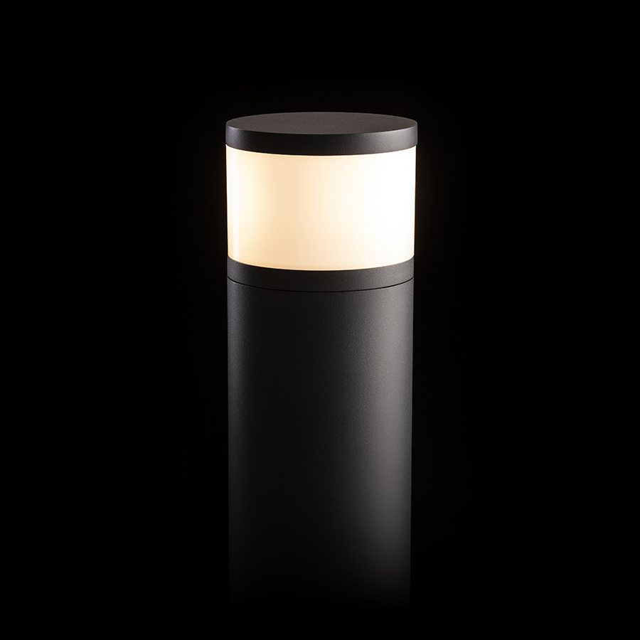 Lampă bolard de exterior cu două prize electrice (Tip E) pentru sursă de lumina LED G9, JEAN 50 cu antracit 230V G9 5W IP54