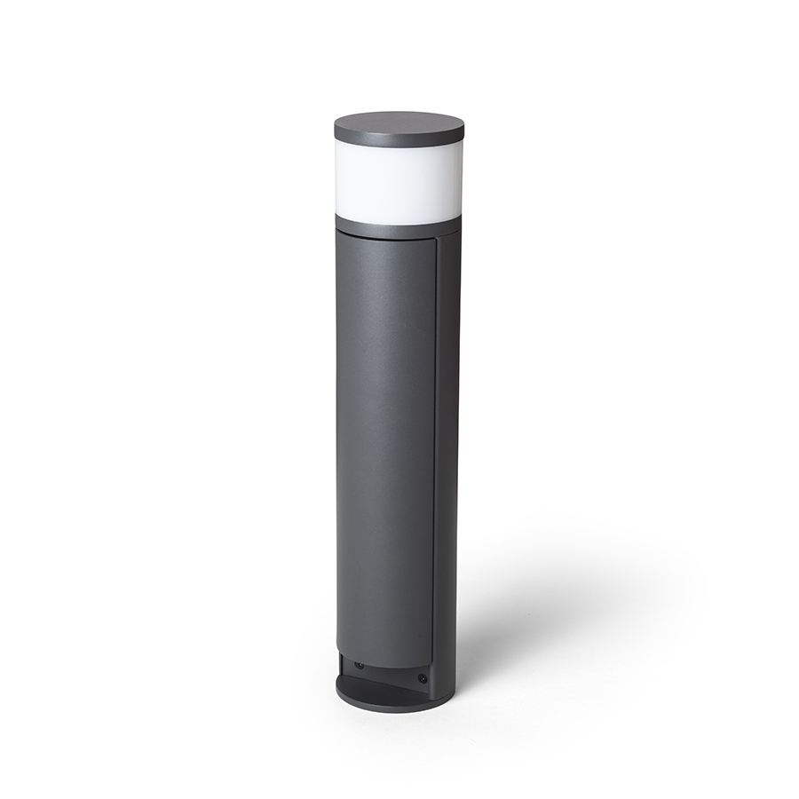 Lampă bolard de exterior cu două prize electrice (Tip E) pentru sursă de lumina LED G9, JEAN 50 cu antracit 230V G9 5W IP54