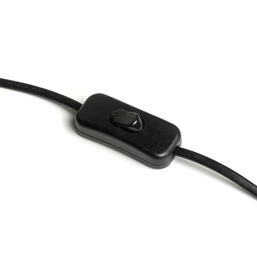 Lampă de masă cu umbră textilă unghiulară și bază metalică, PERTH negru/negru 230V LED E27 11W