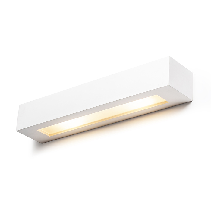 Lampă de perete cu iluminare SUS / JOS, ROLO 45 în rigips 230V LED E14 2x11W