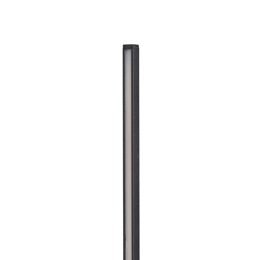 Lampa de podea LED unghiulara moderna, cu functie de inclinare, ANEMONA 120 negru 230V 15W 3000K
