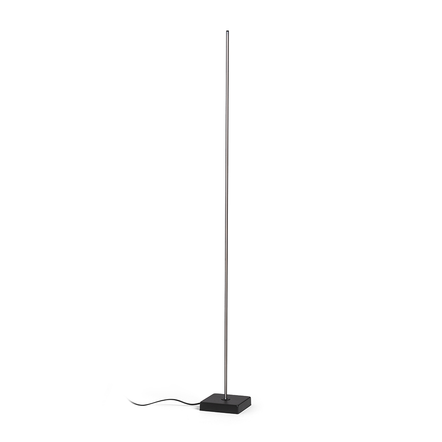 Lampa de podea LED unghiulara moderna, cu functie de inclinare, ANEMONA 120 negru 230V 15W 3000K