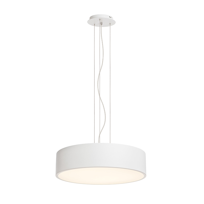 Lampă de tavan cu sursă de lumină LED încorporată și cadru din aluminiu lăcuit, MEZZO 40 DIMM de alb 230V 30W 3000K
