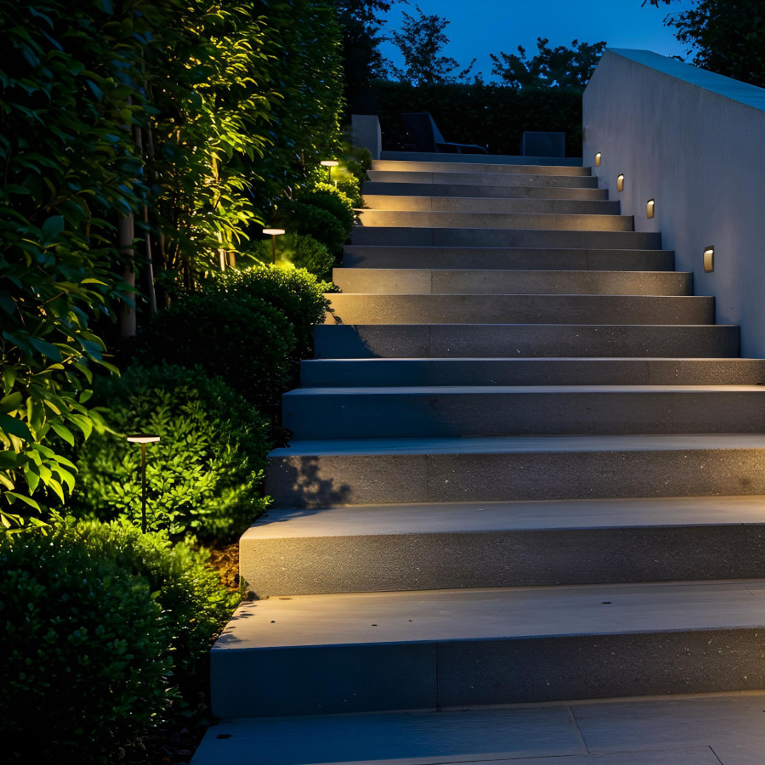 Lumina LED pe un vârf pentru gradini, cu iluminare in jos si laterala, SEMPLICE 80 de podea / cu negru acrilică mată 230V 12W IP54 3000K
