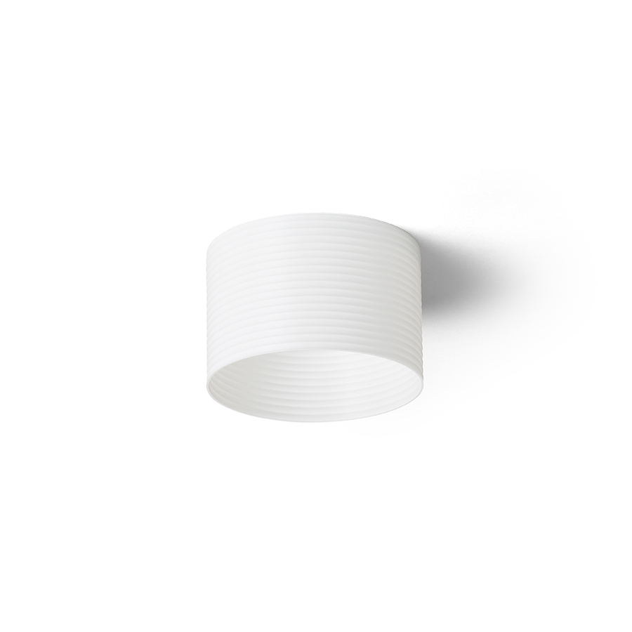 O lampă cu LED incastrat pentru un tavan din gips-carton cu adâncime redusă si abajur decorativ, MARENGA RR3 60 încastrat alb Eco PLA 230V 6W 3000K