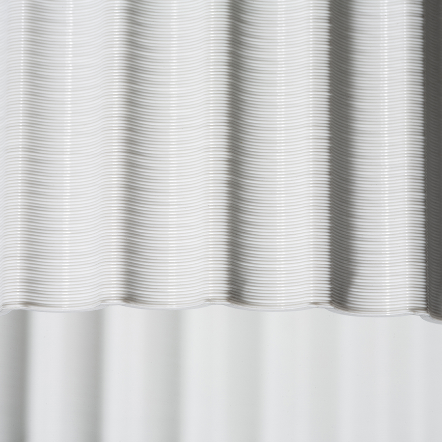 O lampă cu LED incastrat pentru un tavan din gips-carton cu adancime redusa si abajur decorativ, MARENGA RT1 40 încastrat alb Eco PLA 230V 6W 3000K