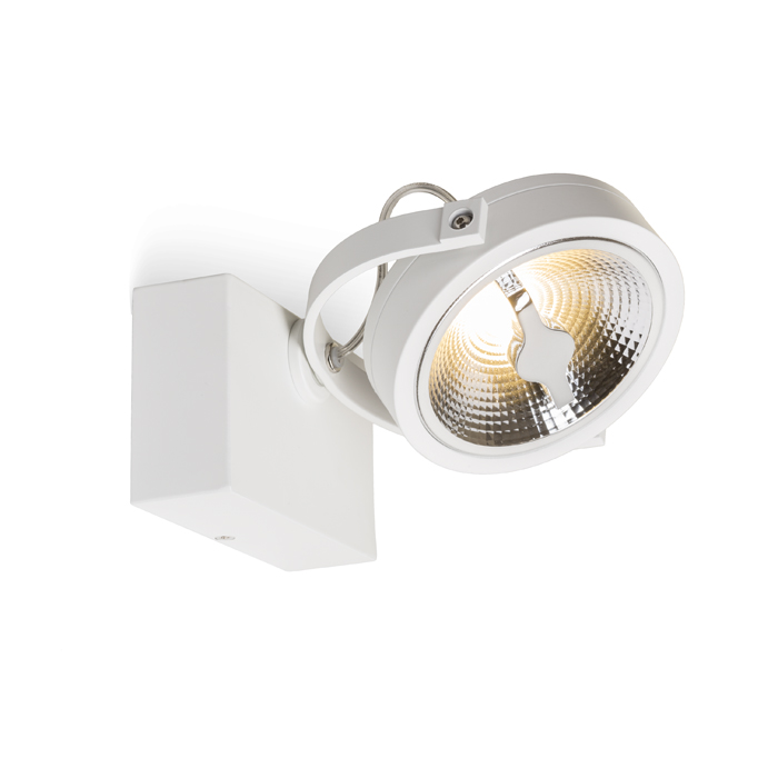 Lămpi de perete / tavan cu reflectoare direcționale și gradare TRIAC, KELLY LED I DIMM alb 230V 12W 24° 3000K