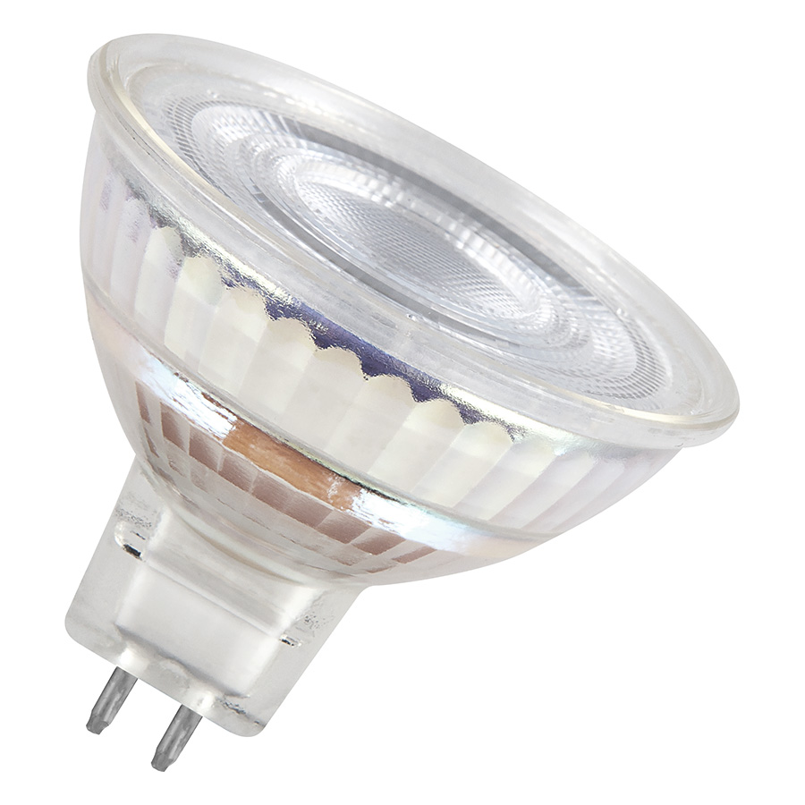 LED bec 12V cu soclu GU5,3, OSRAM MR16 DIMM 12V GU5,3 LED EQ50 36° 3000K surse 6.1
